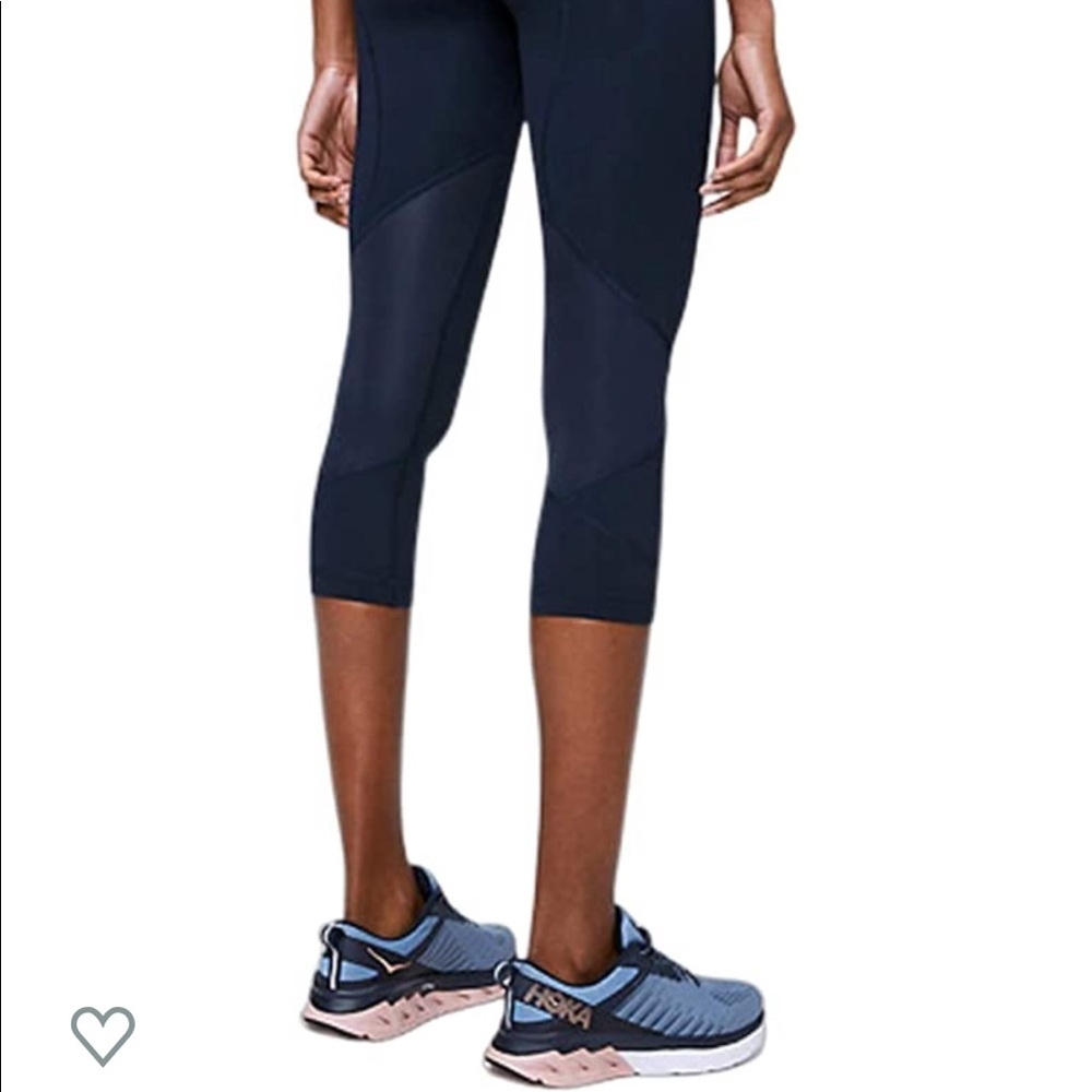 Lululemon Pace Rival Crop 22" Navy